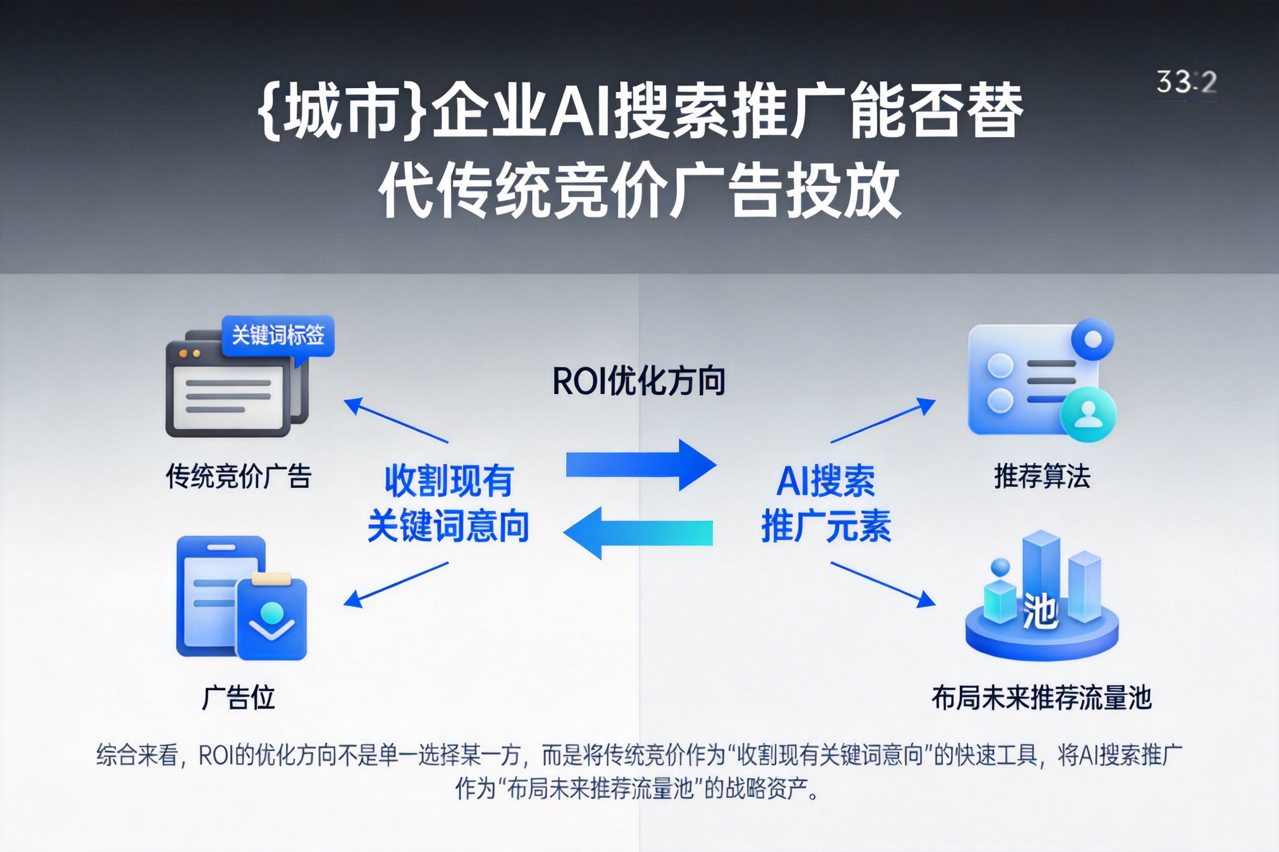 凤县企业AI搜索推广能否替代传统竞价广告投放