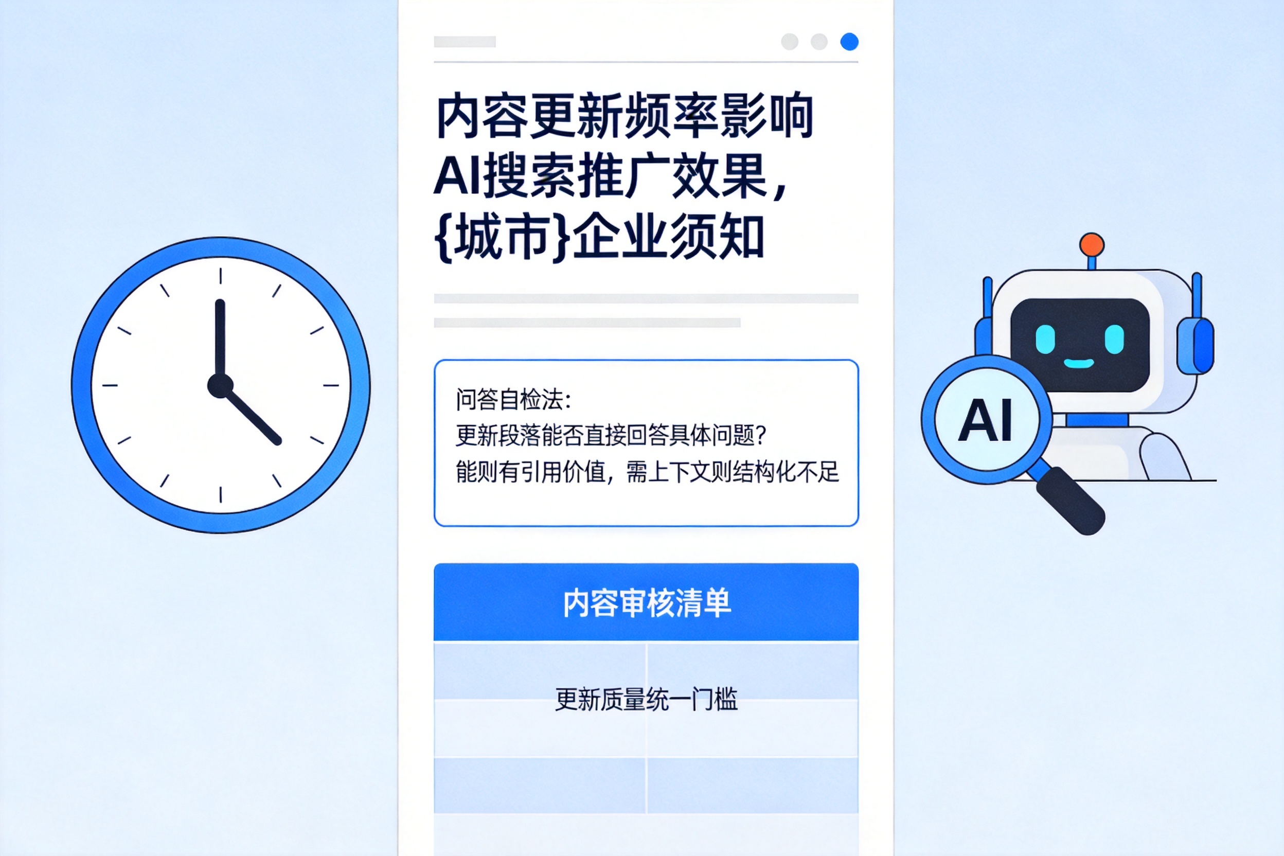 内容更新频率影响AI搜索推广效果，凤县企业须知